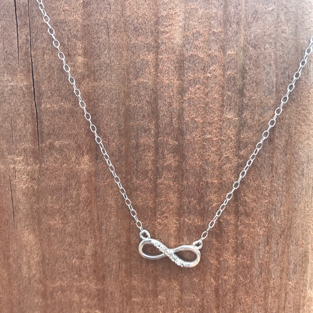 Infinity Necklace Silver 925